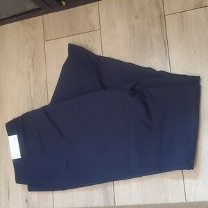 Chicos flex waistband trouser -navy